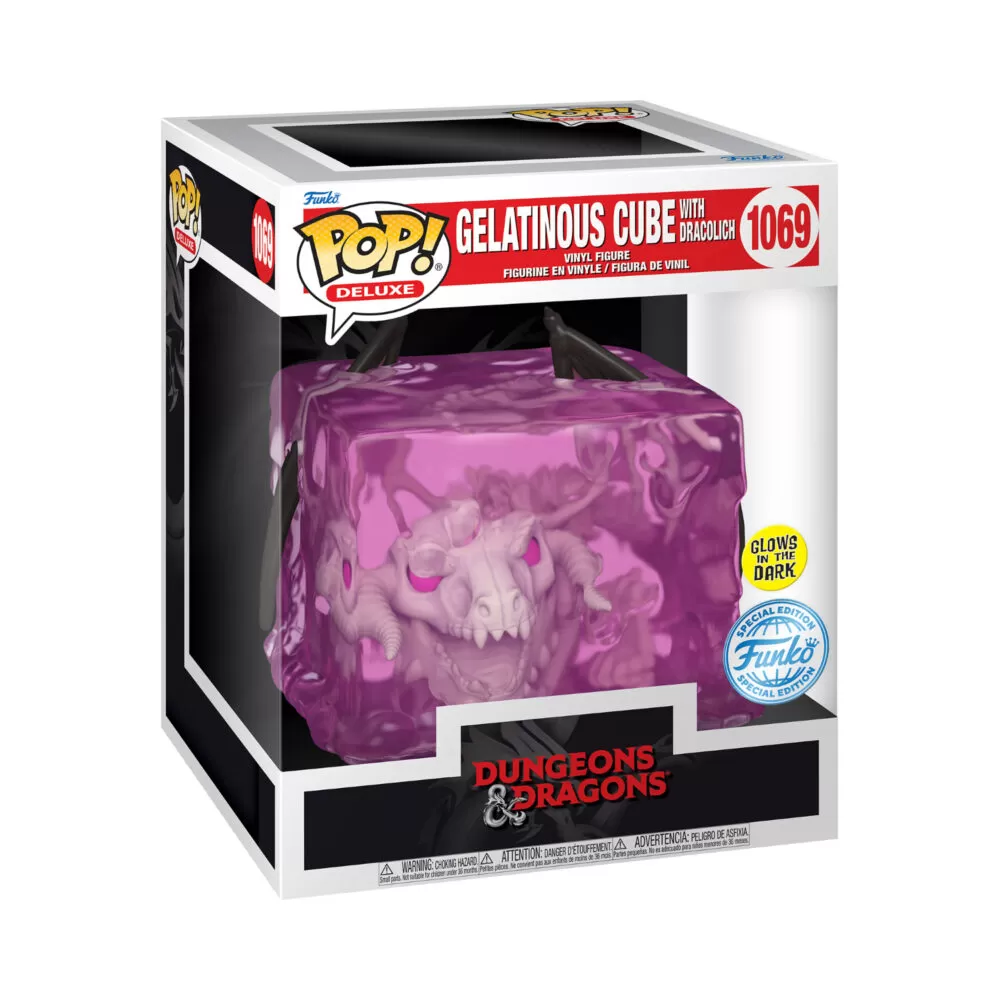 Gelatinous Cube with Dracolich – Dungeons & Dragons Funko Pop Deluxe Figure #1069
