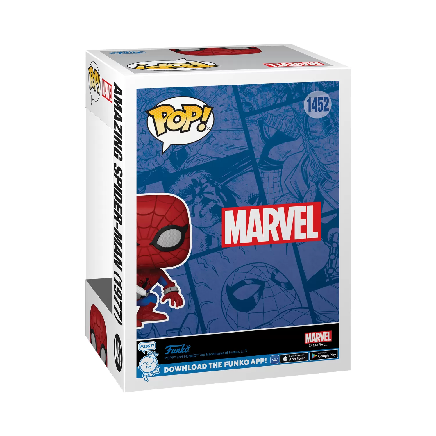 Spider-Man 1977 - Funko Pop Special Edition Bobblehead Vinyl Figure #1452 - Image 2