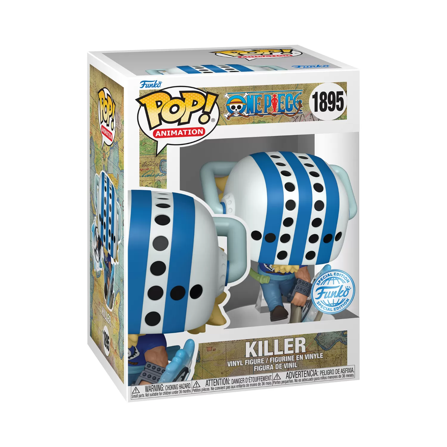 Killer – One Piece Funko Pop Vinyl Figure – Special Edition #1895