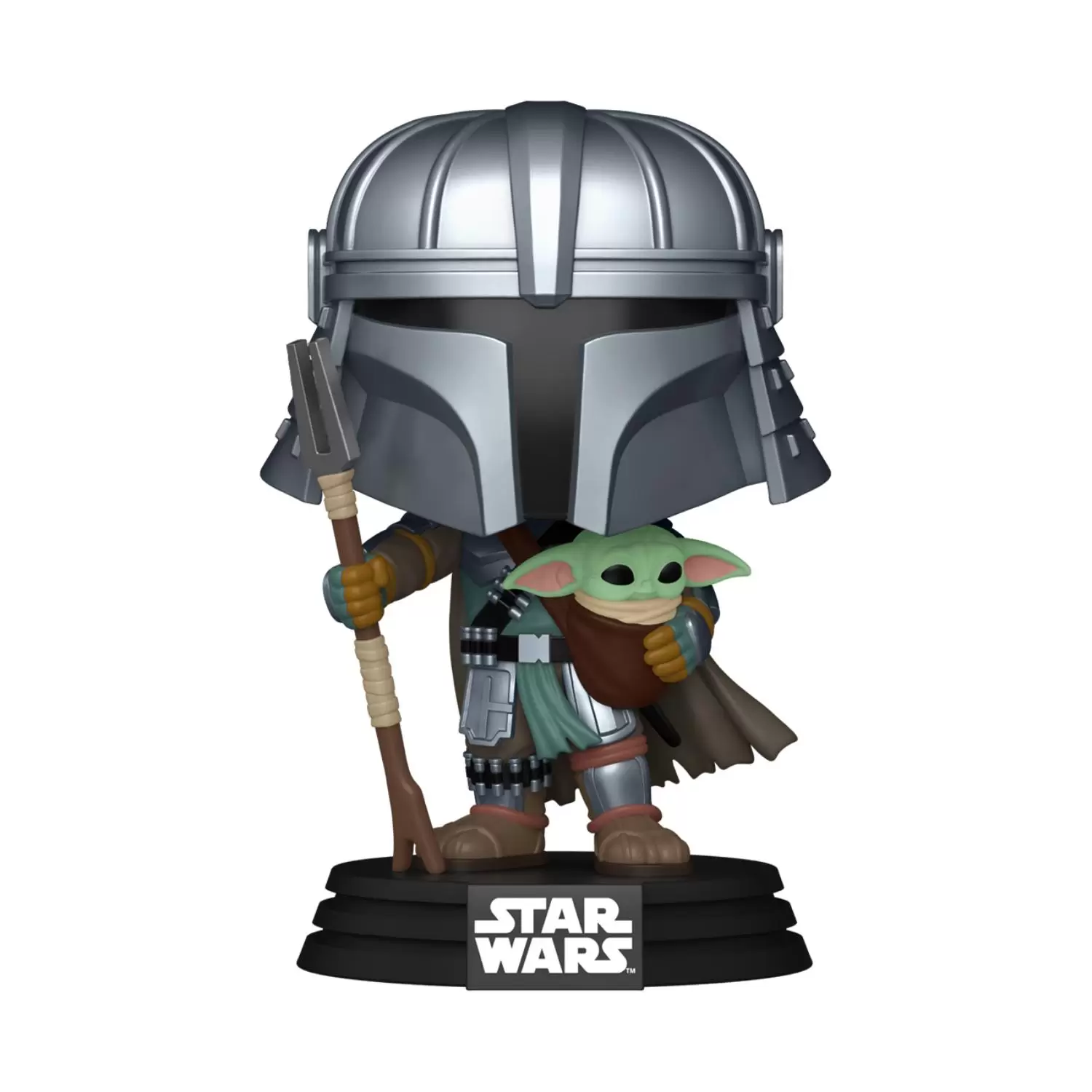 Mandalorian with Grogu – Star Wars Funko Pop Figure – Special Edition #772 - Image 2
