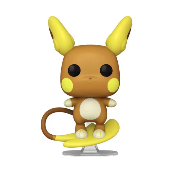 Front view of the Alolan Raichu Funko Pop Vinyl Figure unboxed.