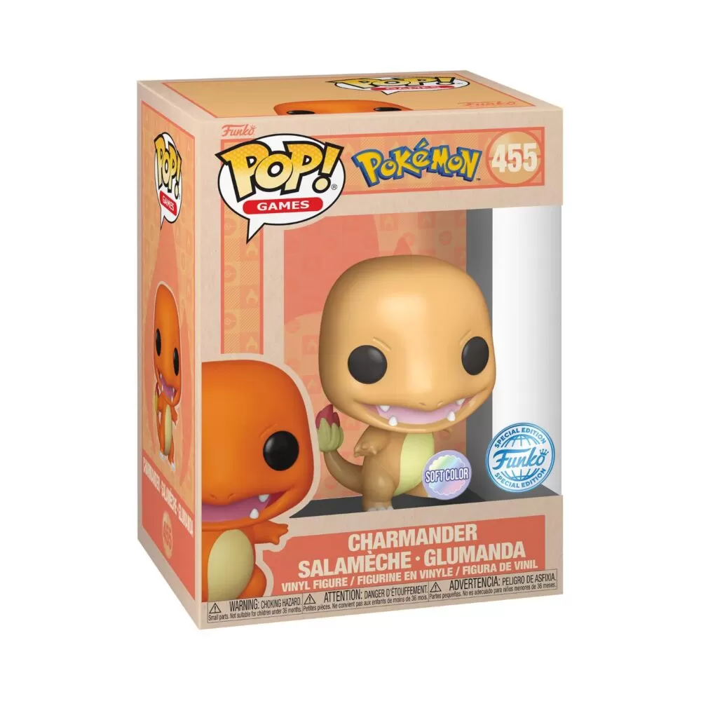 Charmander – Pokémon Funko Pop Figure – Special Edition #455