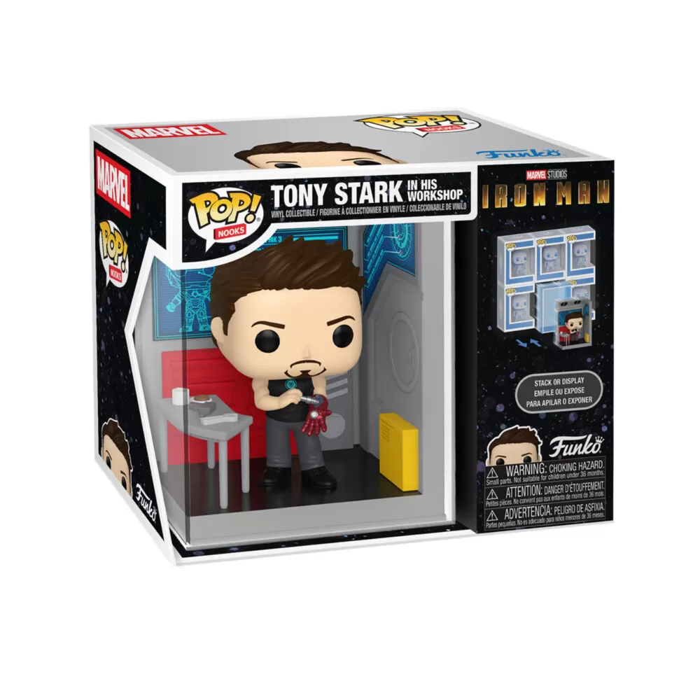 Tony Stark in His Workshop – Marvel Funko Pop Vinyl Figure