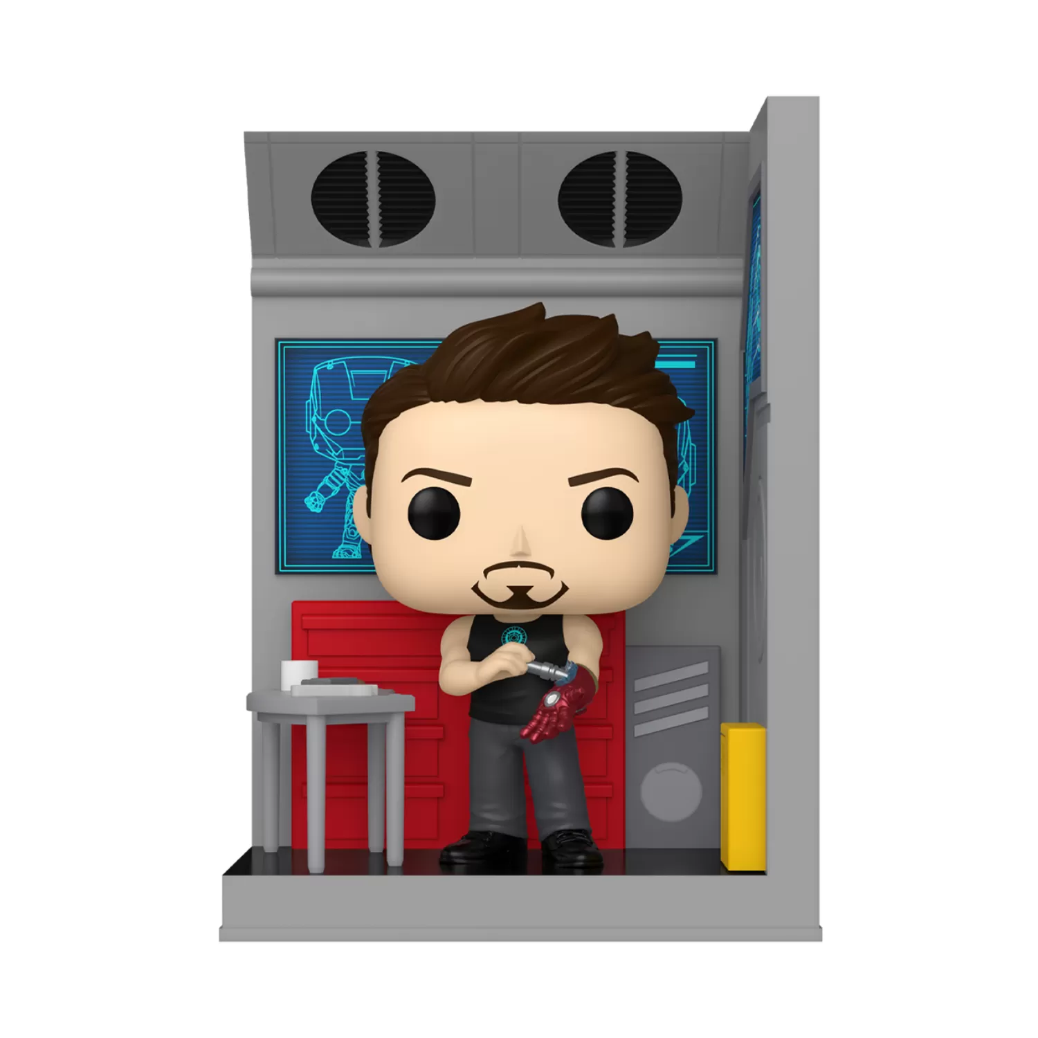 Tony Stark in His Workshop – Marvel Funko Pop Vinyl Figure - Image 2