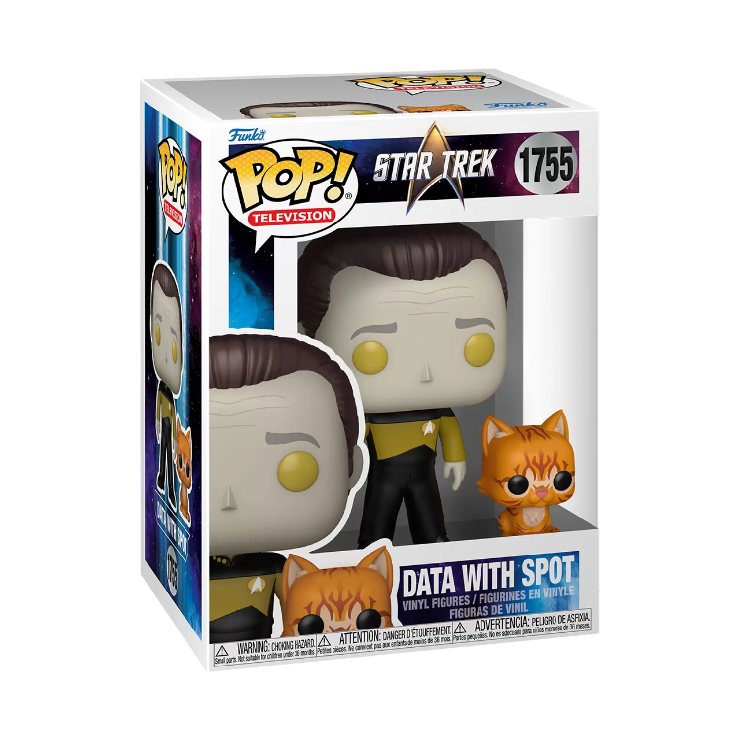 Data with Spot – Star Trek Funko Pop Vinyl Figure #1755