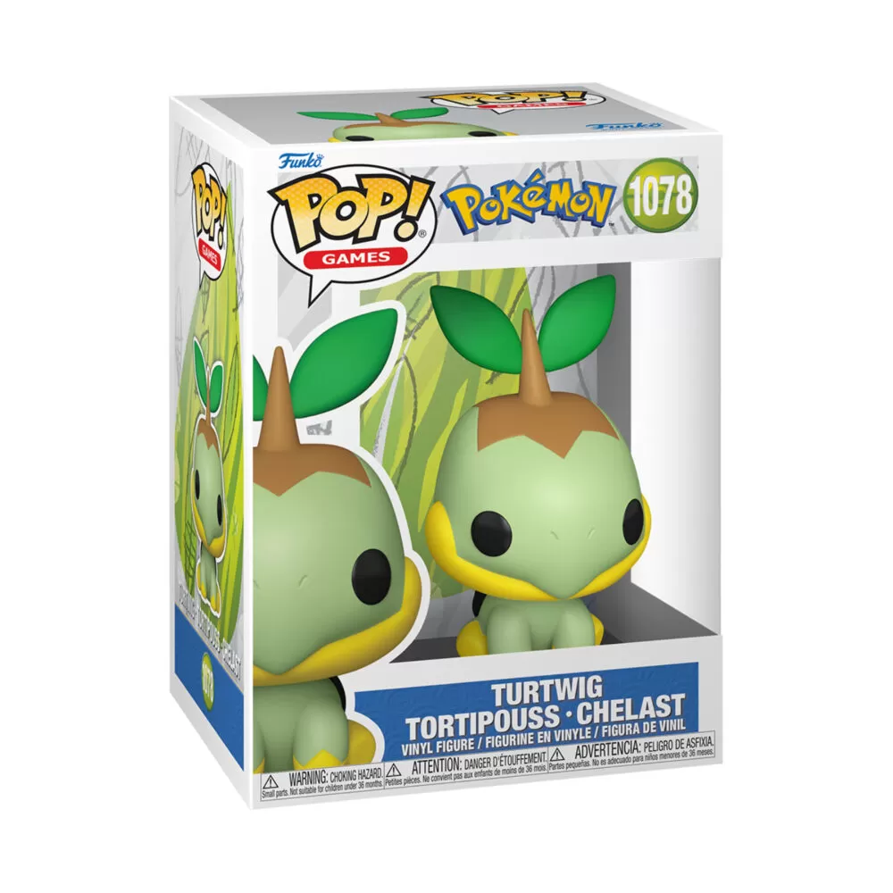 Turtwig – Pokémon Funko Pop Vinyl Figure #1078