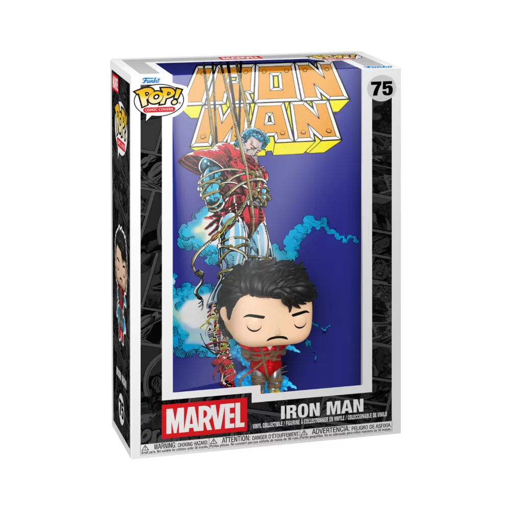 Iron Man – Marvel Funko Pop Comic Covers Vinyl Figure #75