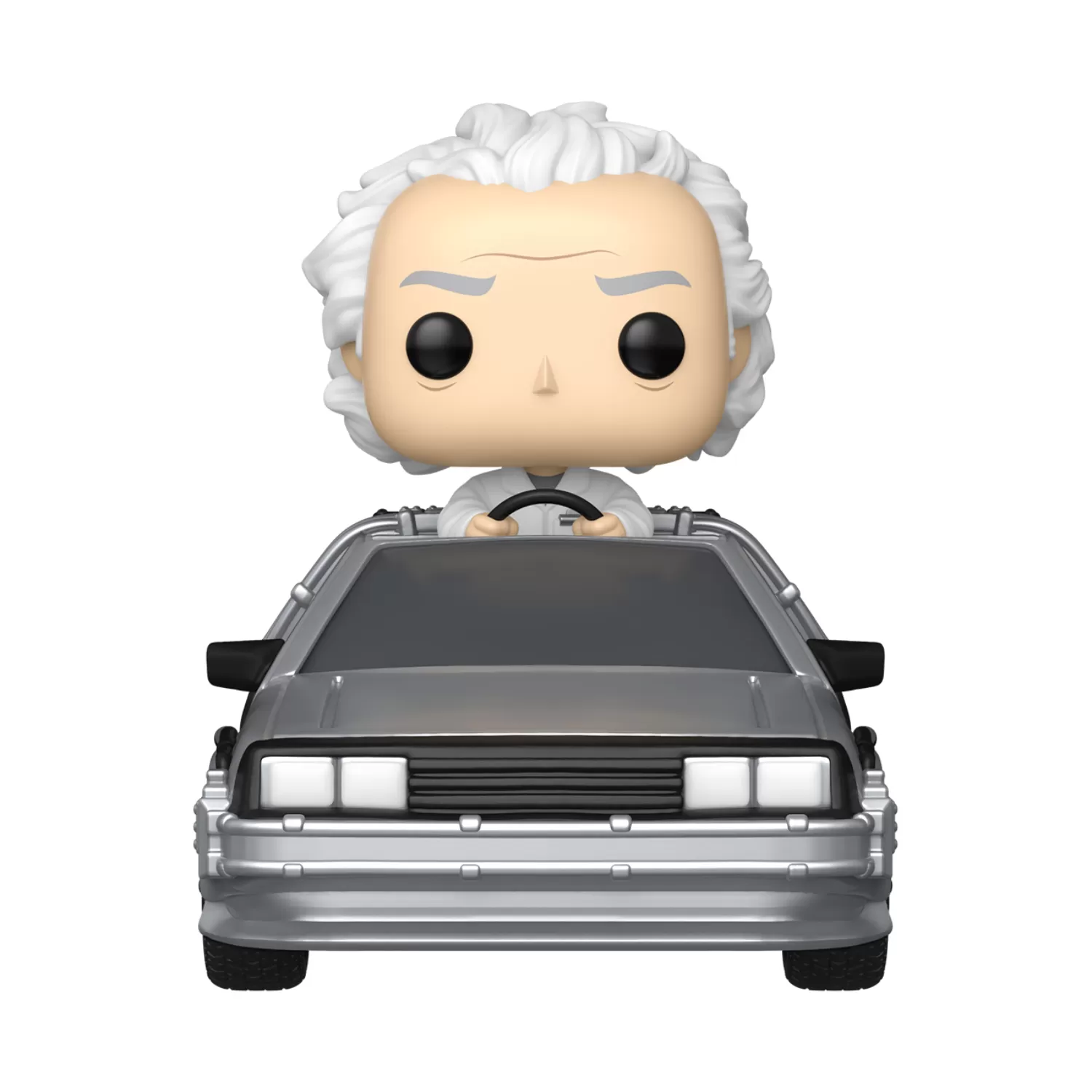 Doc with Time Machine – Back to the Future Funko Pop Rides Deluxe Vinyl Figure #133 - Image 2