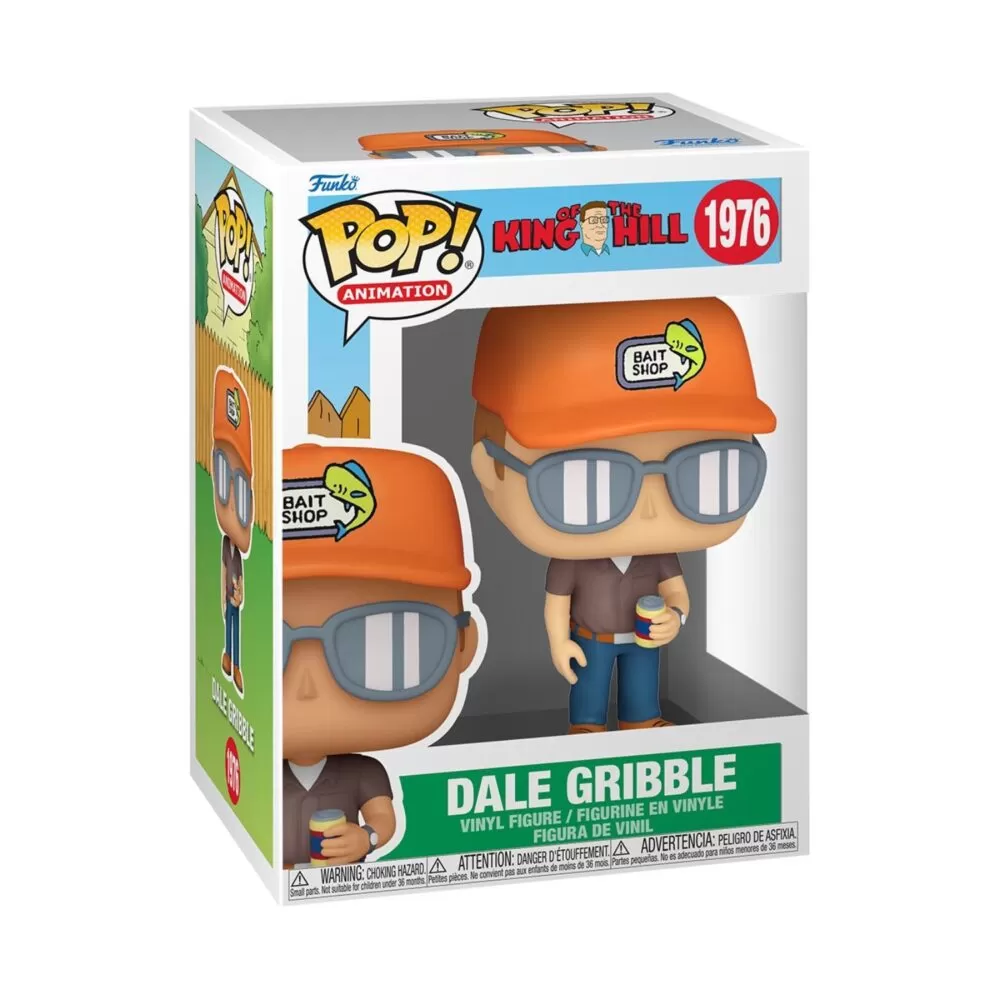 Dale Gribble – King of the Hill Funko Pop Vinyl Figure #1976