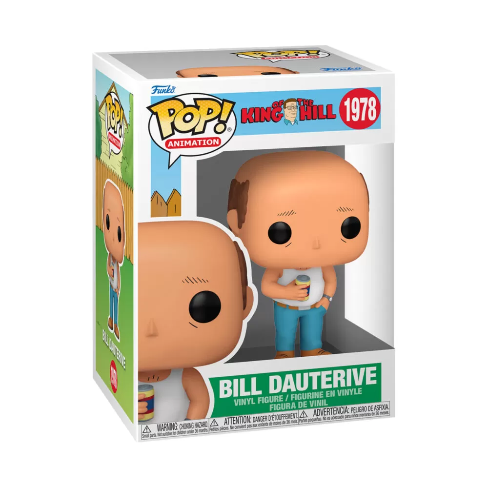 Bill Dauterive – King of the Hill Funko Pop Vinyl Figure #1978