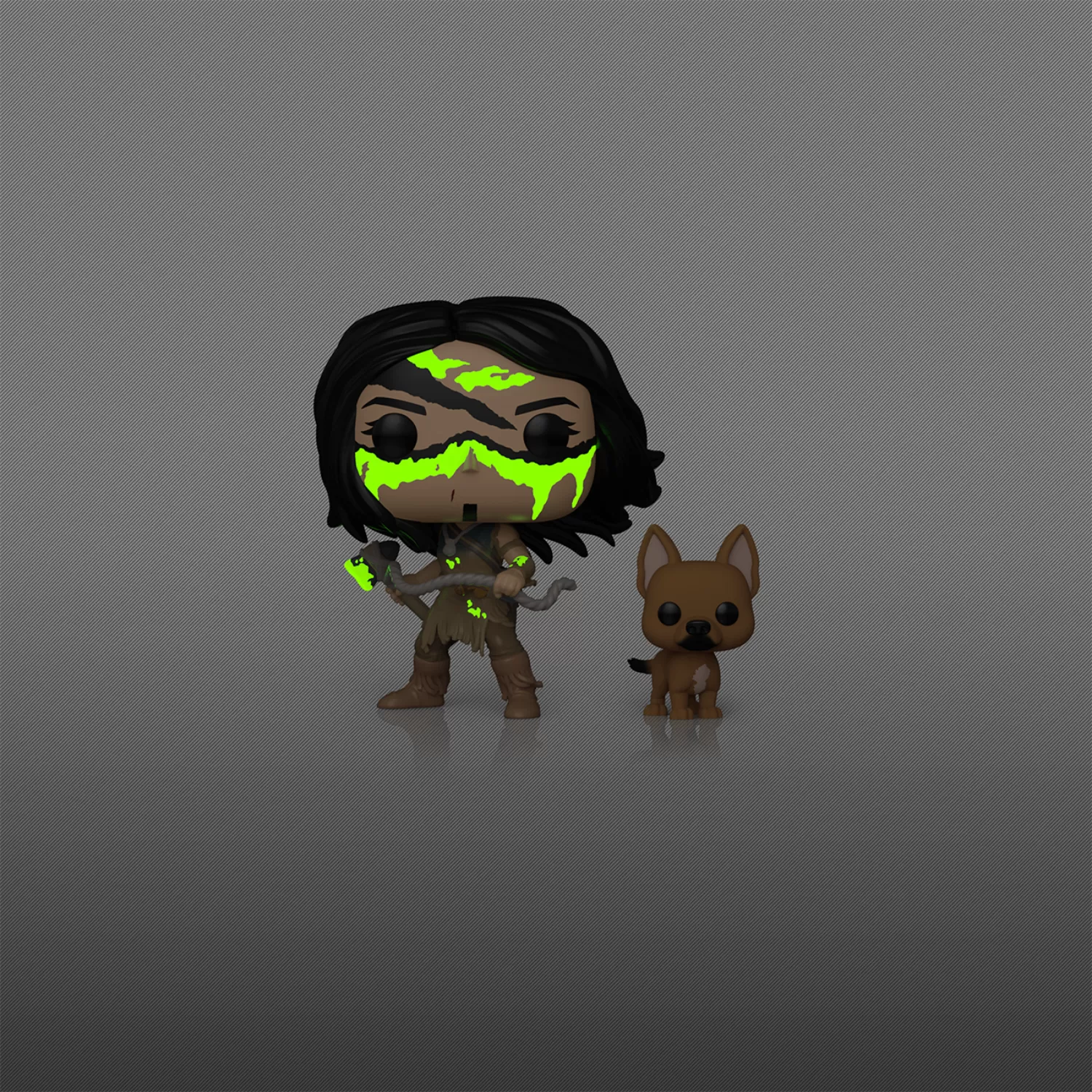 Naru with Sarii – Prey Funko Pop Vinyl Figure (Glow-in-the-Dark) #1910 - Image 2