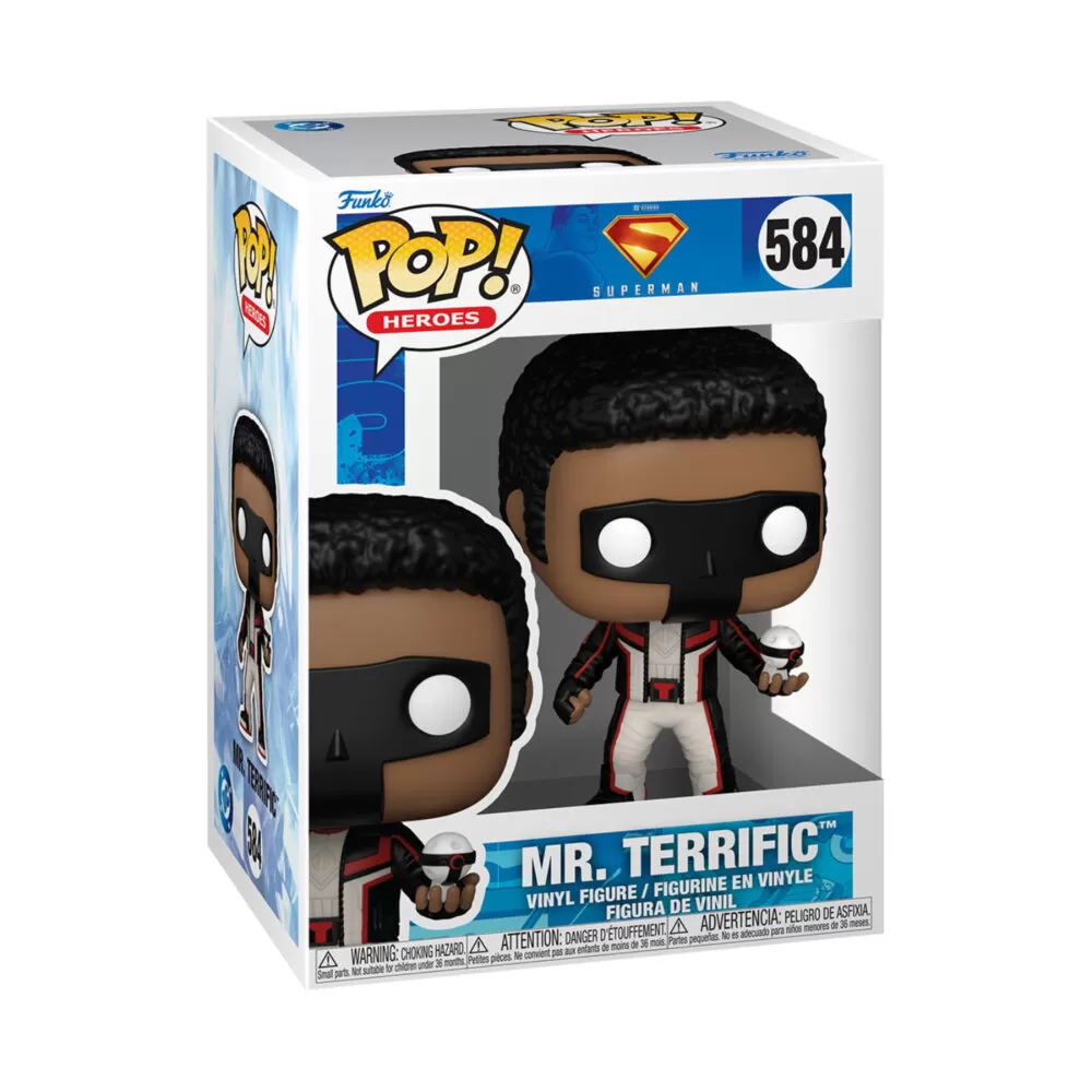 Mr. Terrific – DC Superman Funko Pop Vinyl Figure #584