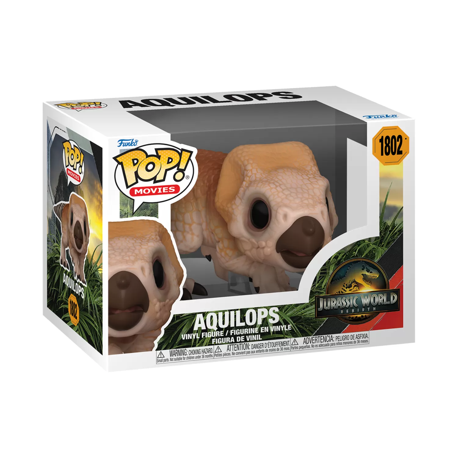 Aquilops – Jurassic World Rebirth Funko Pop Vinyl Figure #1802