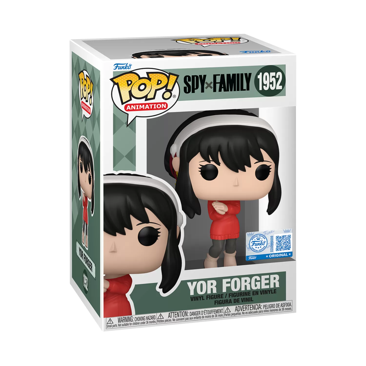 Yor Forger – Spy x Family Funko Pop Vinyl Figure – Special Edition #1952