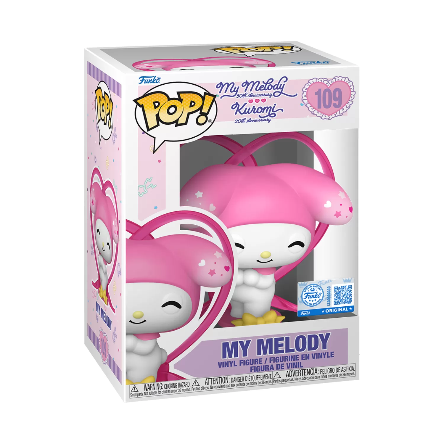 My Melody – My Melody Kuromi Funko Pop Figure – Special Edition #109