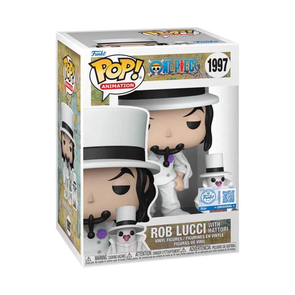 Rob Lucci with Hattori – One Piece Funko Pop Vinyl Figure – Special Edition #1997
