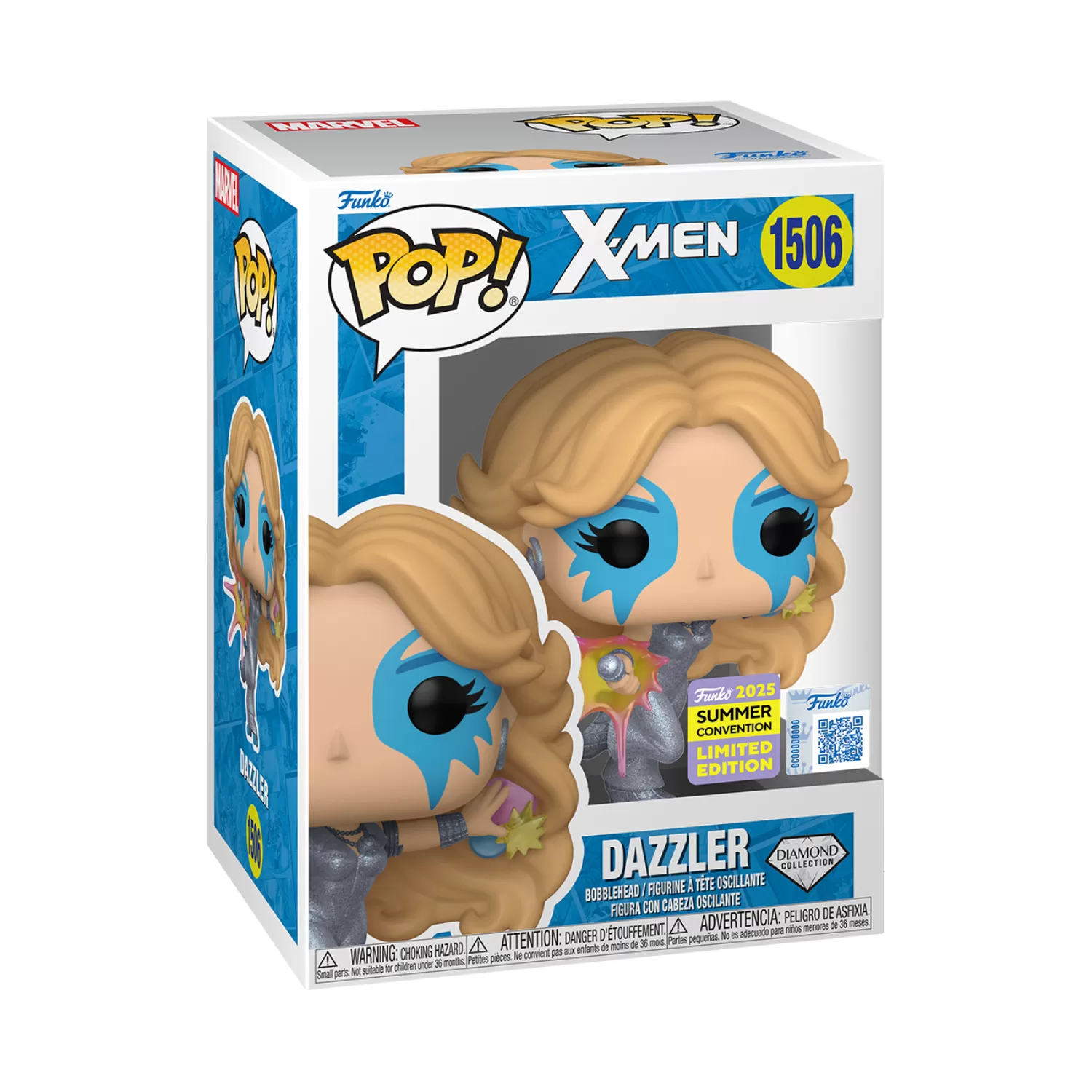 Dazzler – X-Men Funko Pop Vinyl Figure – (Diamond, Special Edition) #1506
