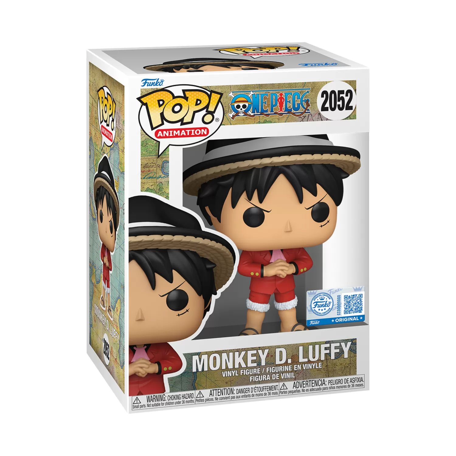 Monkey D. Luffy – One Piece Funko Pop Vinyl Figure – Special Edition #2052
