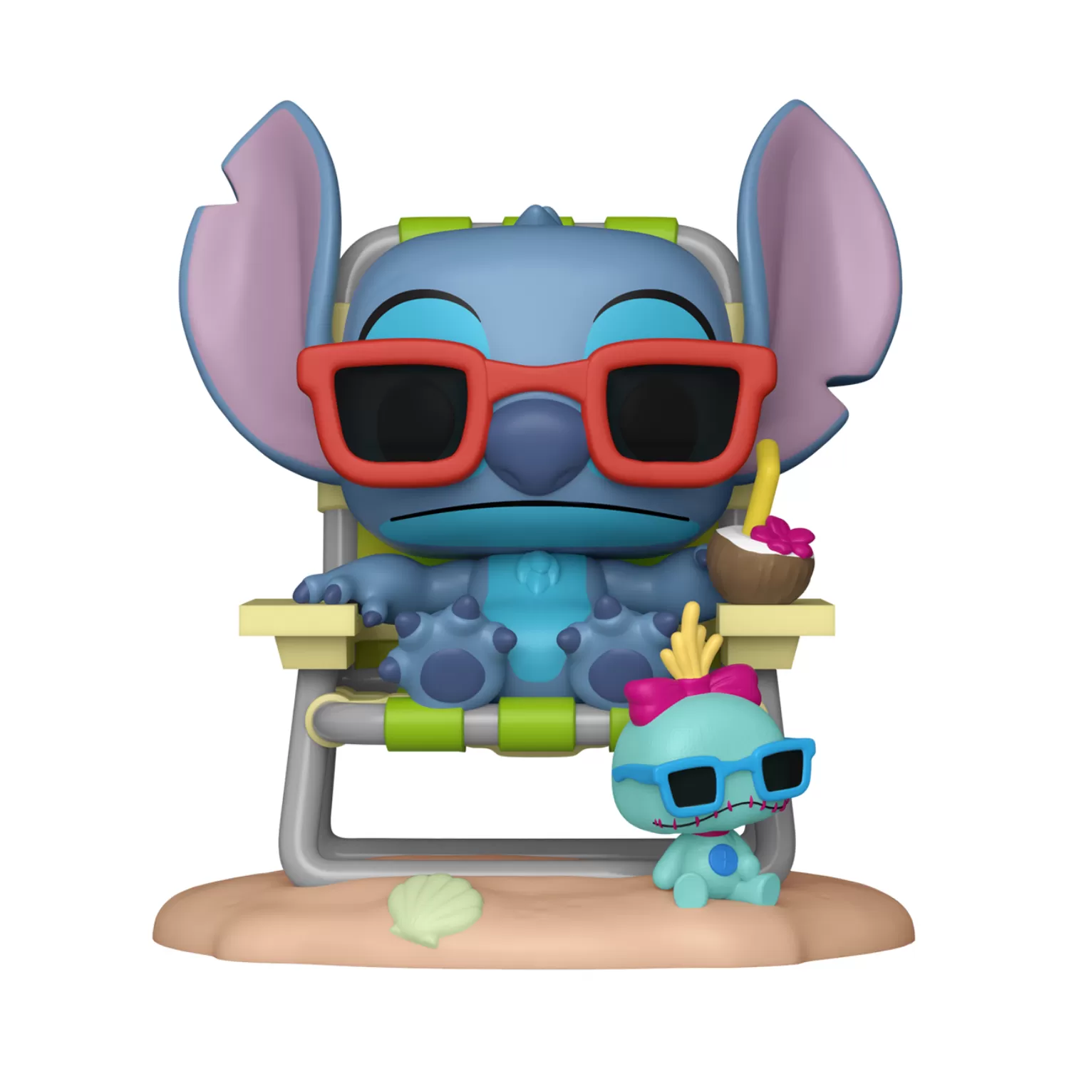 Stitch in Sunlounger – Disney Lilo & Stitch Funko Pop Vinyl Figure #1639 - Image 2