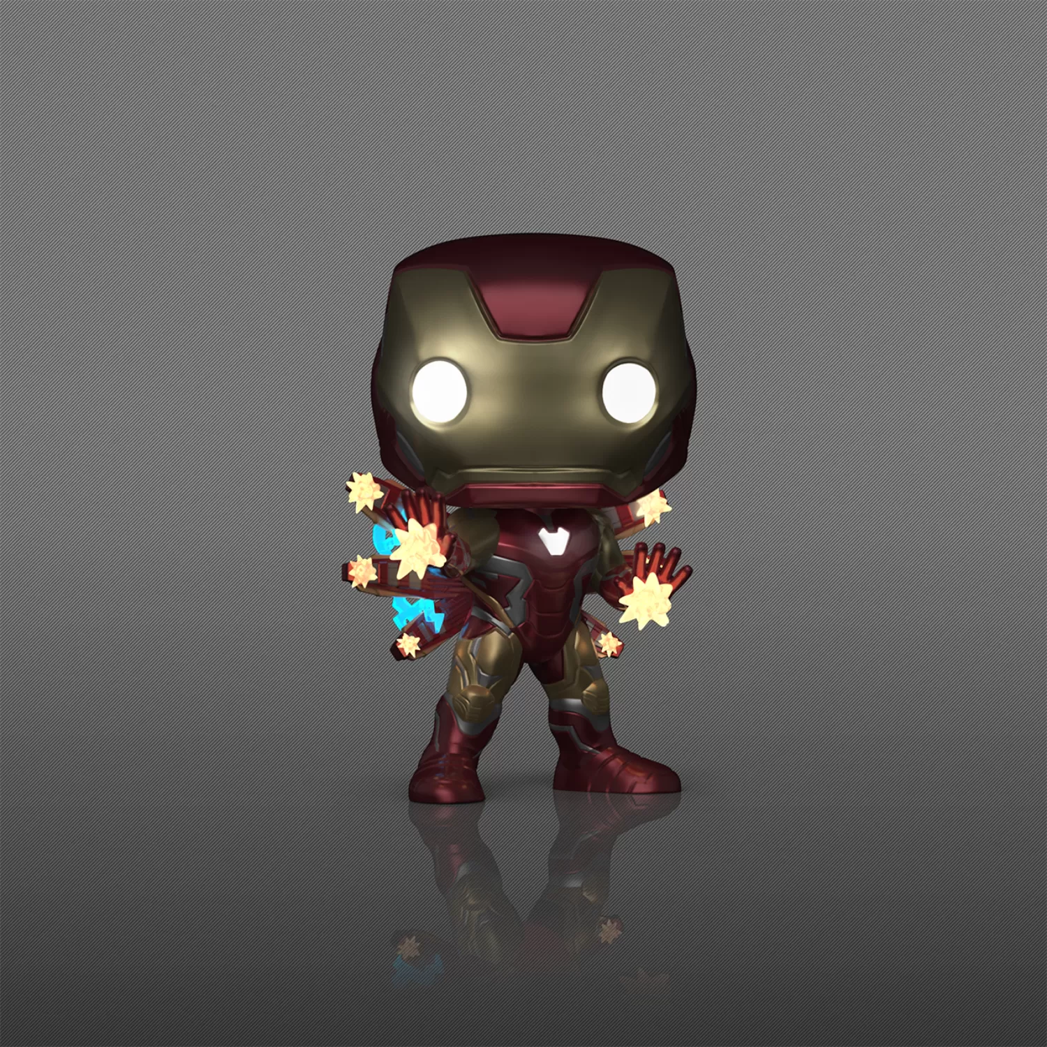 Iron Man (Glow) – Marvel The Infinity Saga Funko Pop Vinyl Figure – Special Edition #1555 - Image 3