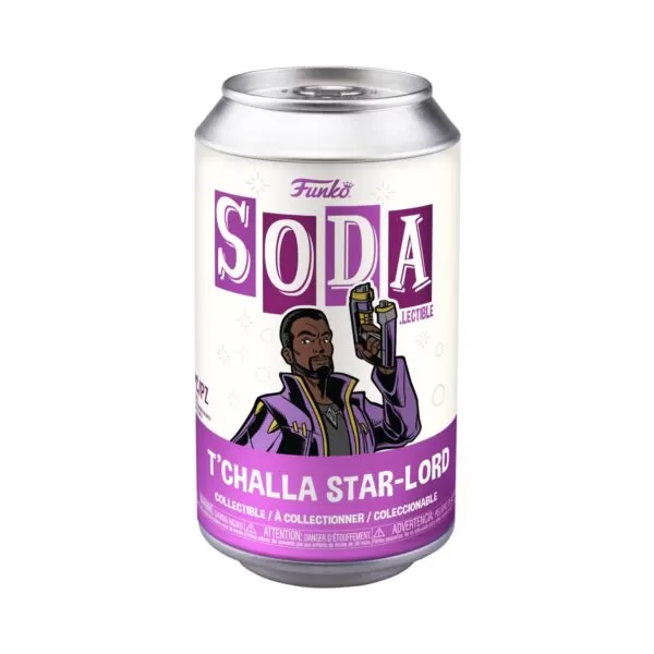 T Challa - Star-Lord Funko Pop SODA Collectible Can