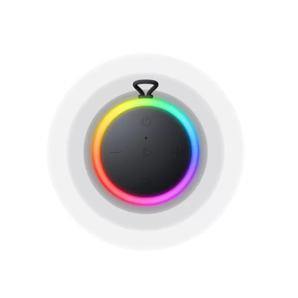 HAVIT Ring Light Portable Bluetooth Speaker – Small – Black - Image 3