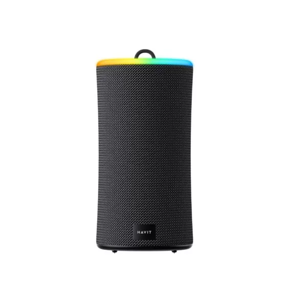 HAVIT Ring Light Portable Bluetooth Speaker – Large – Black