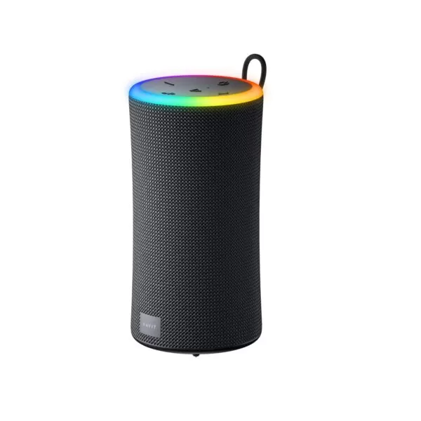 HAVIT Ring Light Portable Bluetooth Speaker – Large – Black - Image 4