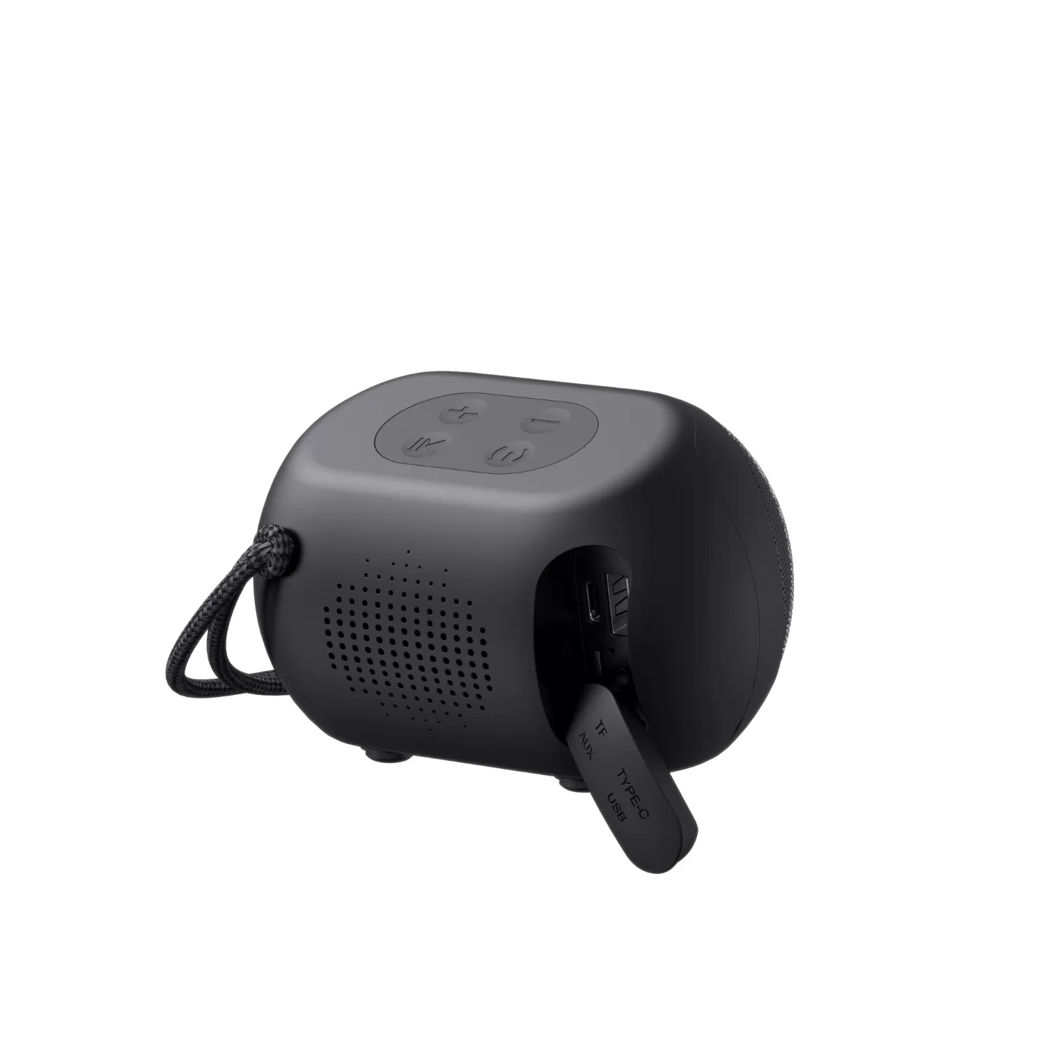 HAVIT RGB Lights Portable Bluetooth Speaker - Small - Black - Image 5