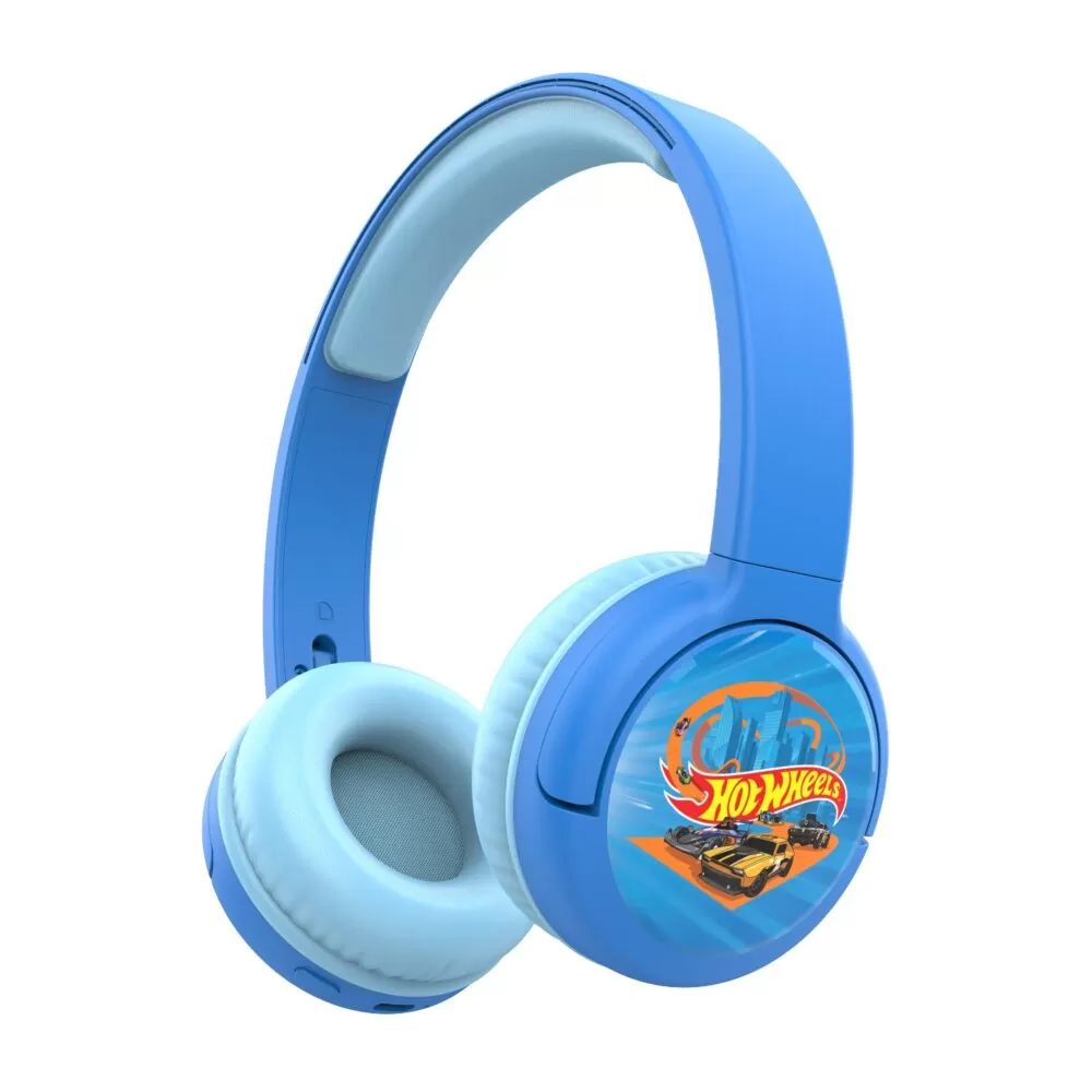Mattel Hot Wheels Wireless Headphones for Kids – Blue