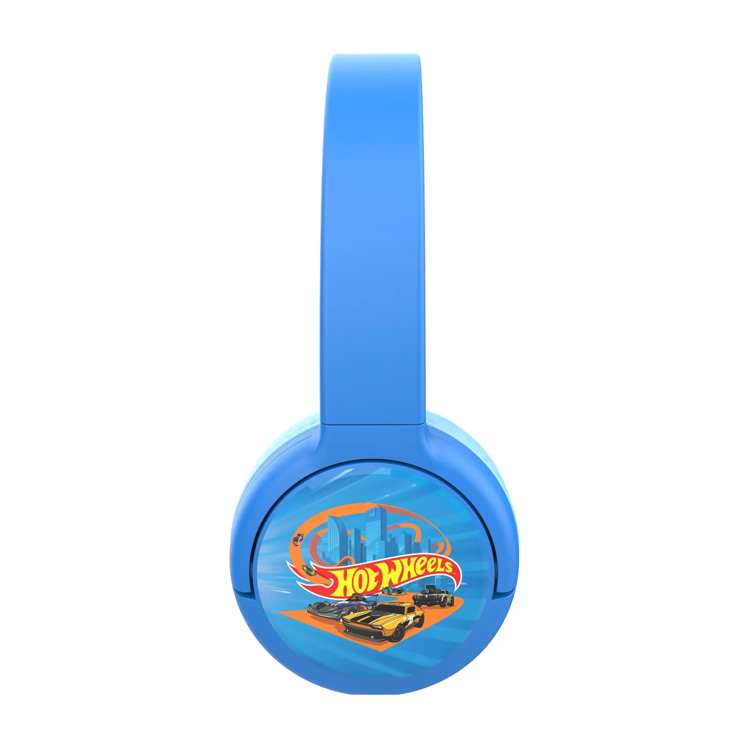 Mattel Hot Wheels Wireless Headphones for Kids - Blue - Image 4