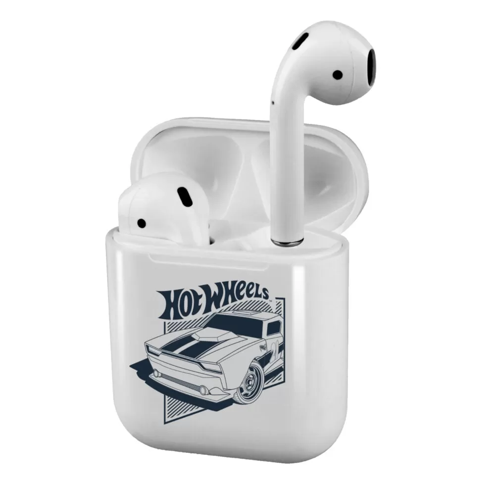 Hot Wheels True Wireless (TWS) Earbuds – White