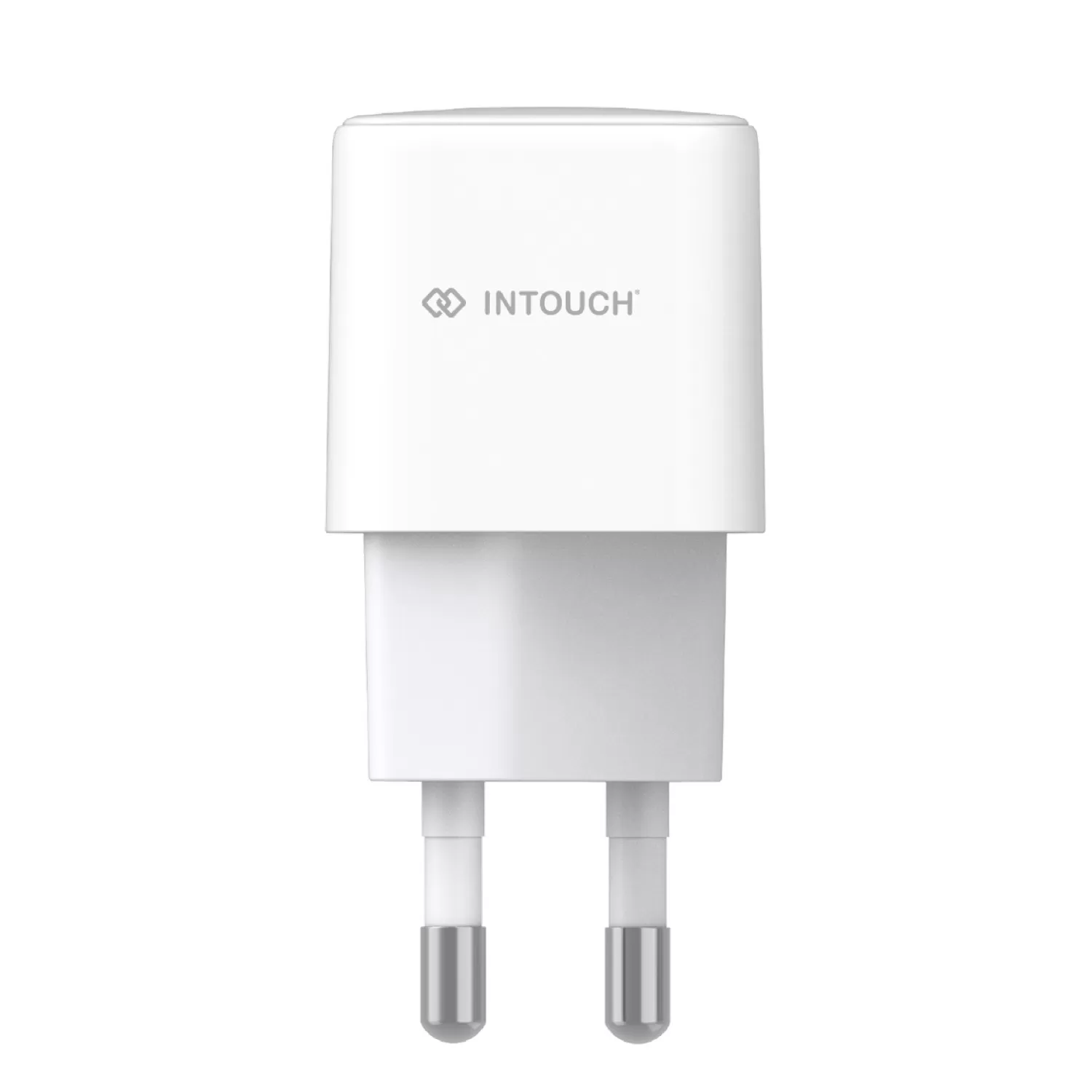 30W INTOUCH PD GaN Wall Charger – White - Image 2