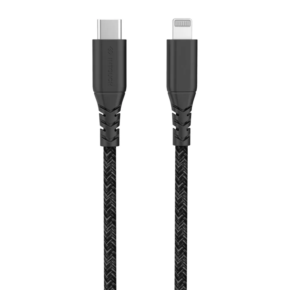 INTOUCH 30W Type C To Lightning Cable - 2m Black