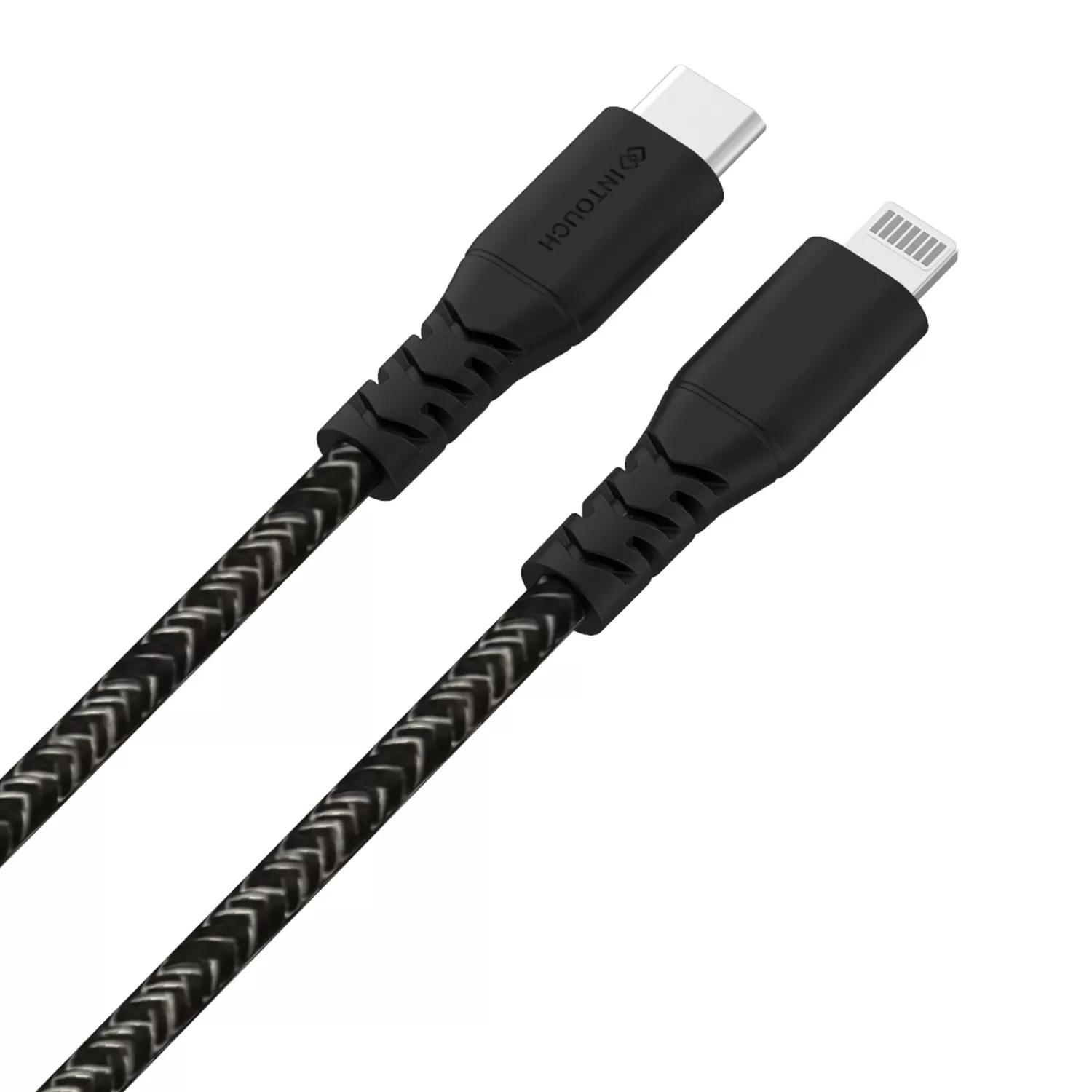 INTOUCH 30W Type C To Lightning Cable - 2m Black - Image 4