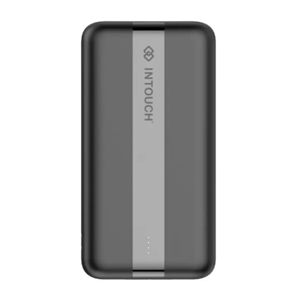INTOUCH Power Bank 20000mAh - 20W PD Charger - Black - Image 3