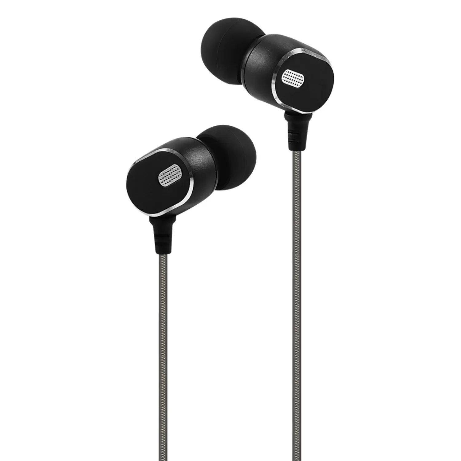 INTOUCH Explosive Wired AUX In Ear Earphones - Black - Image 2