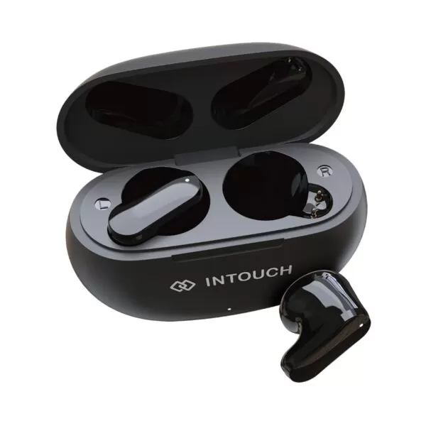 INTOUCH Fusion TWS True Wireless Earbuds – Black - Image 4