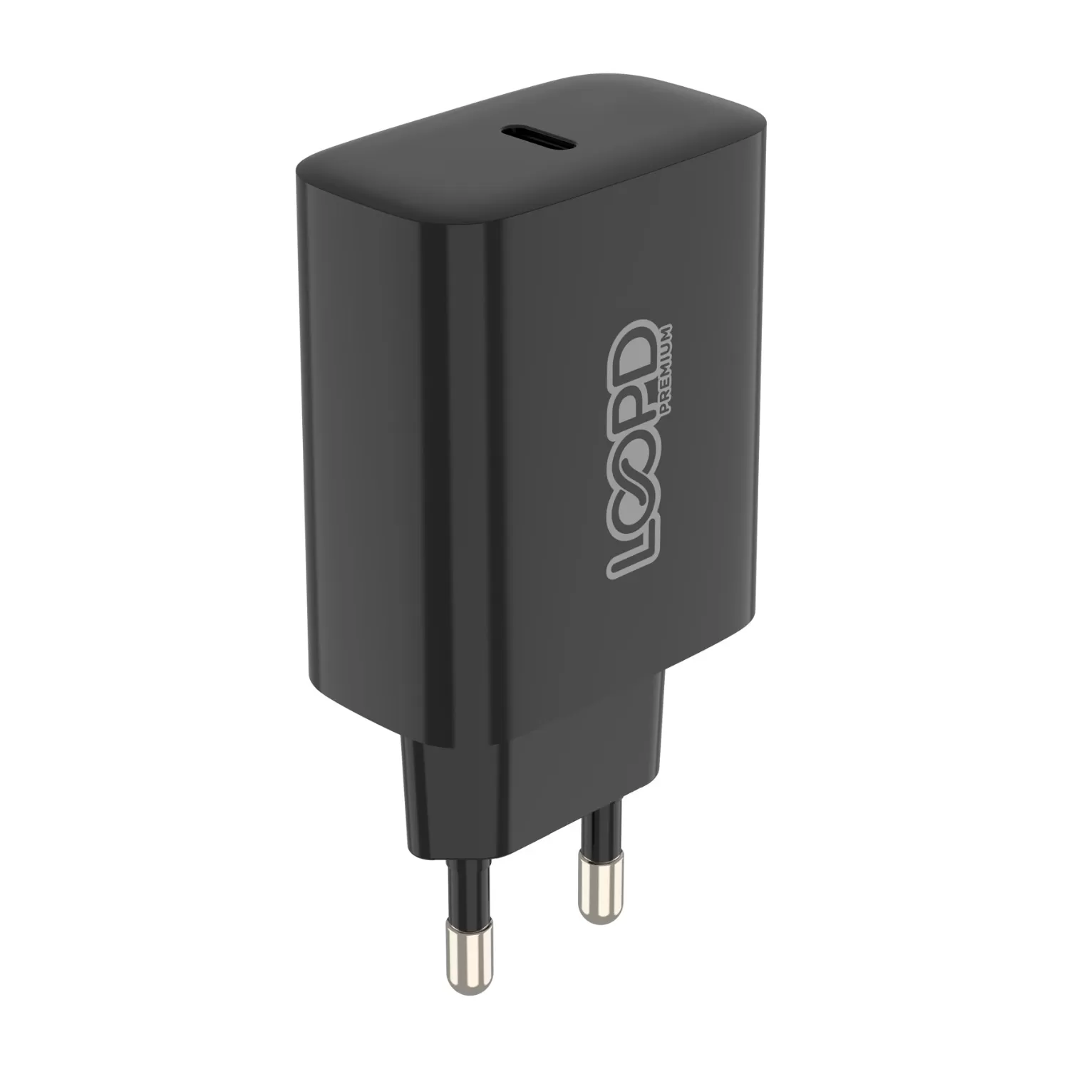 20W Loopd PD Wall Charger – 1-Port Black