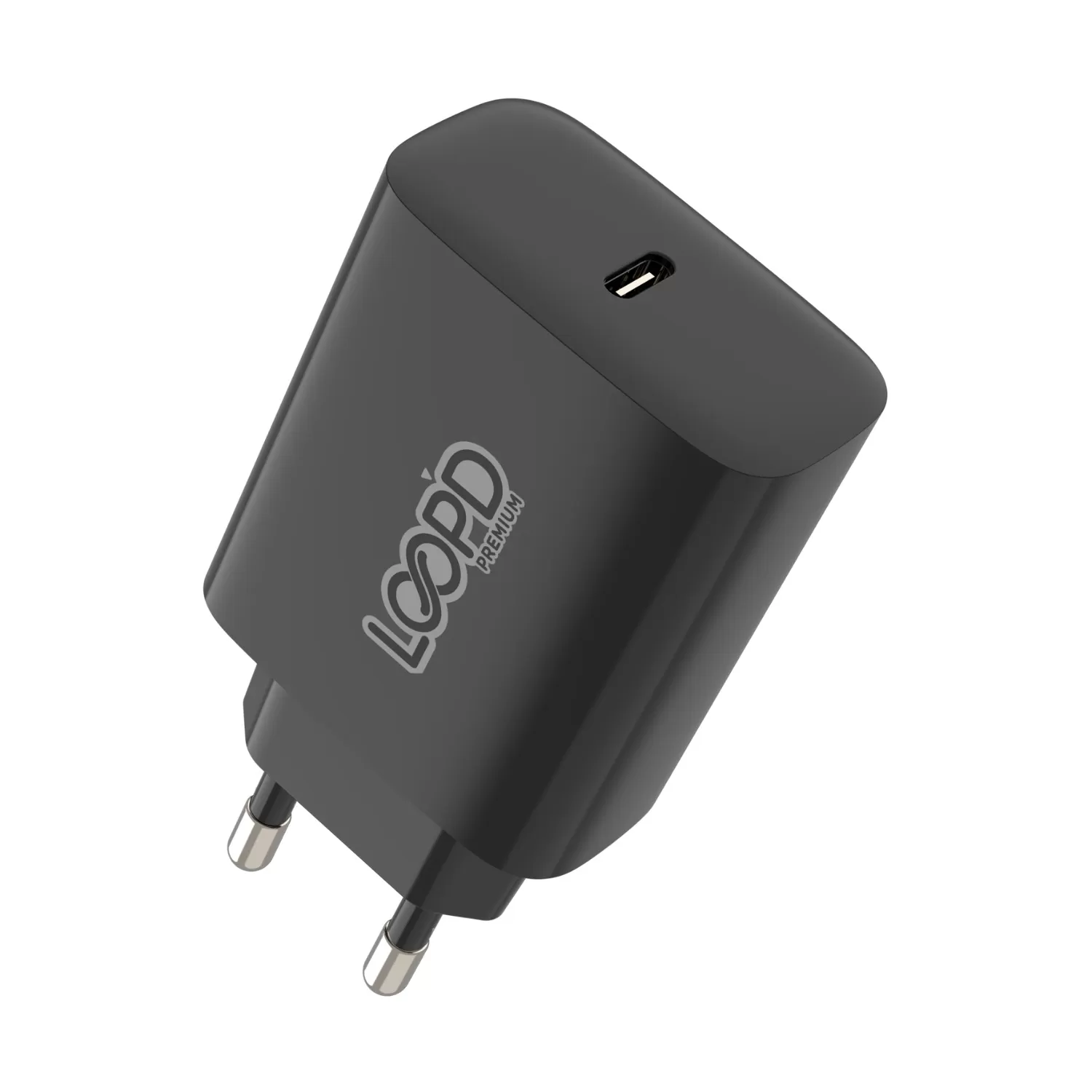 20W Loopd PD Wall Charger – 1-Port Black - Image 4