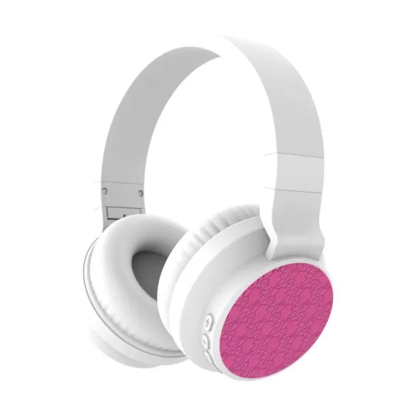 Mattel Barbie Wireless Headphones for Kids – White - Image 3