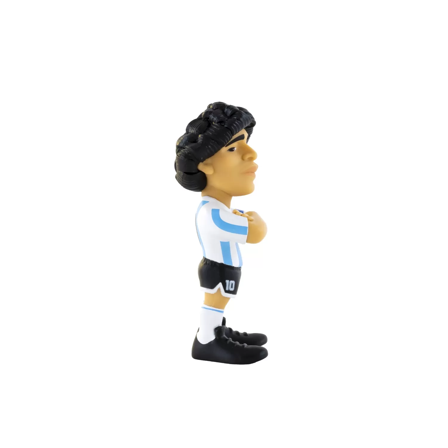 Alternate side view of the Diego Maradona MINIX Figurine, offering a different angle of this legendary player.