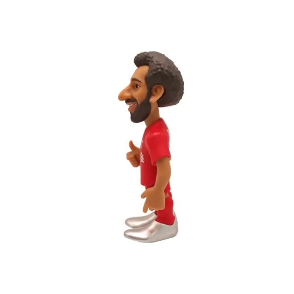 Side view of the Mo Salah MINIX Figurine.