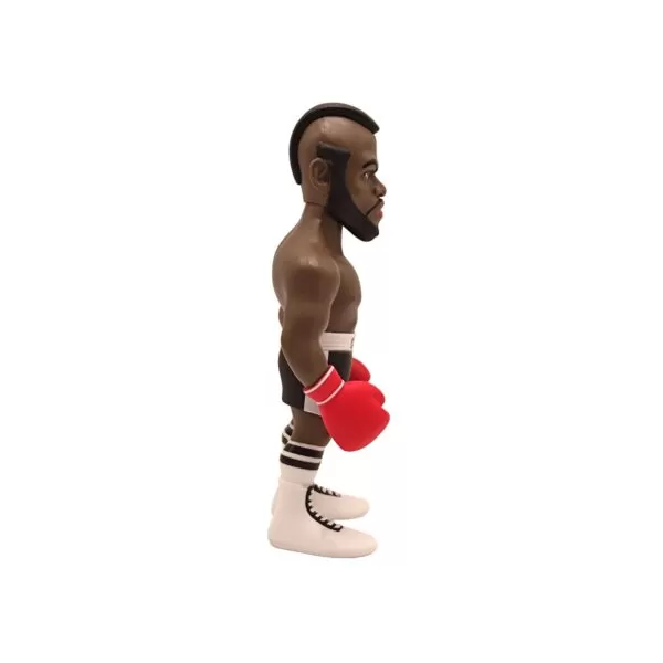 Alternate side view of the Clubber Lang Minix Figurine, offering a different angle of this fierce character.