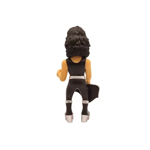 Back view of The Starchild Minix Figurine, highlighting his stylish stage attire and pose.