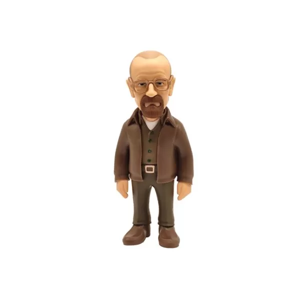 Front view of the Walter White MINIX Figurine, showcasing his glasses and serious expression.