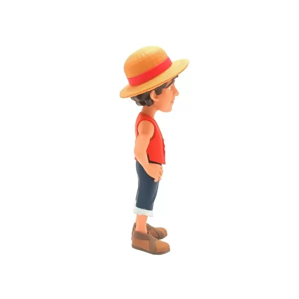 Alternate side view of the Luffy MINIX Figurine, offering a different angle of this adventurous character.