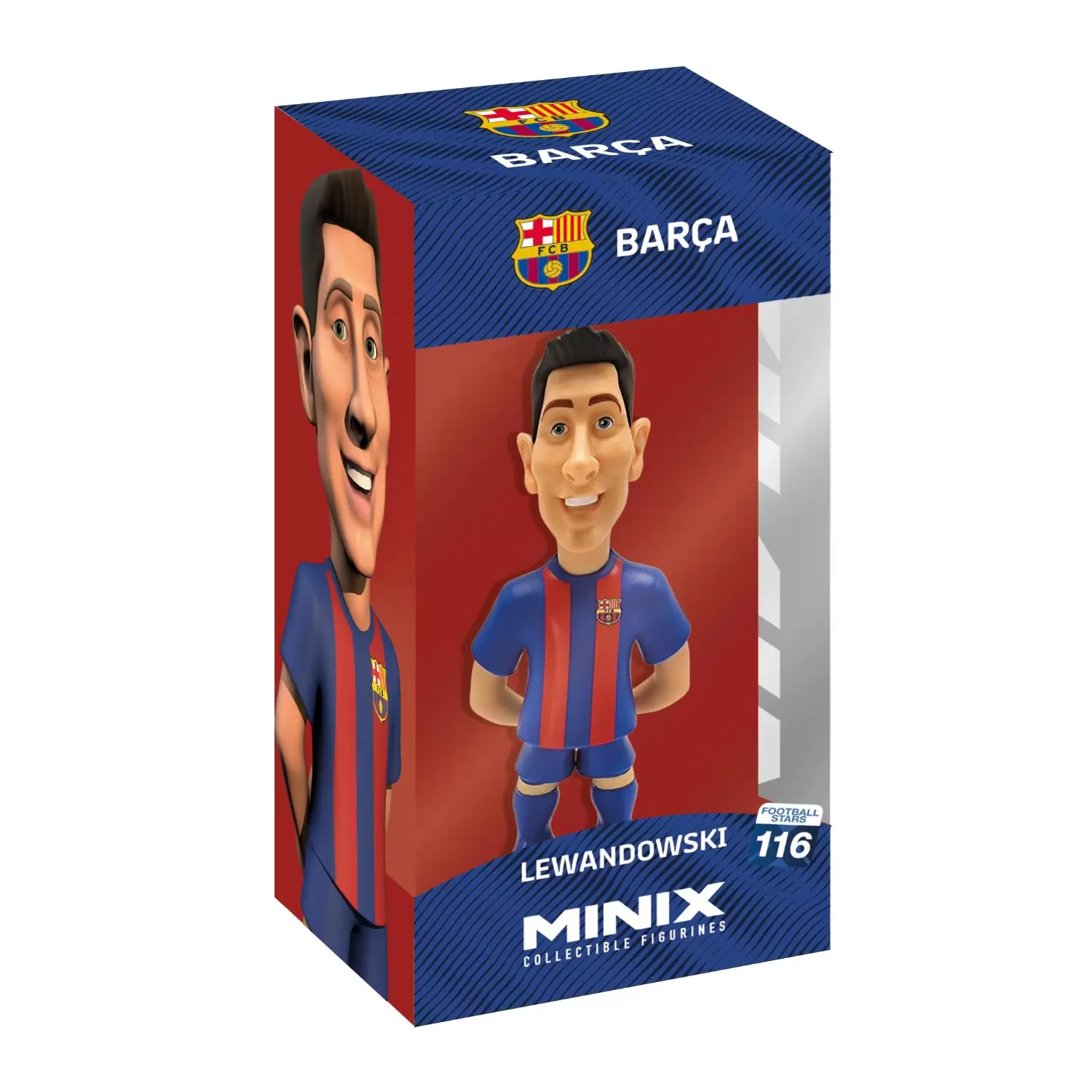 Robert Lewandowski – FC Barcelona Minix Football Collectable Figure - Image 6