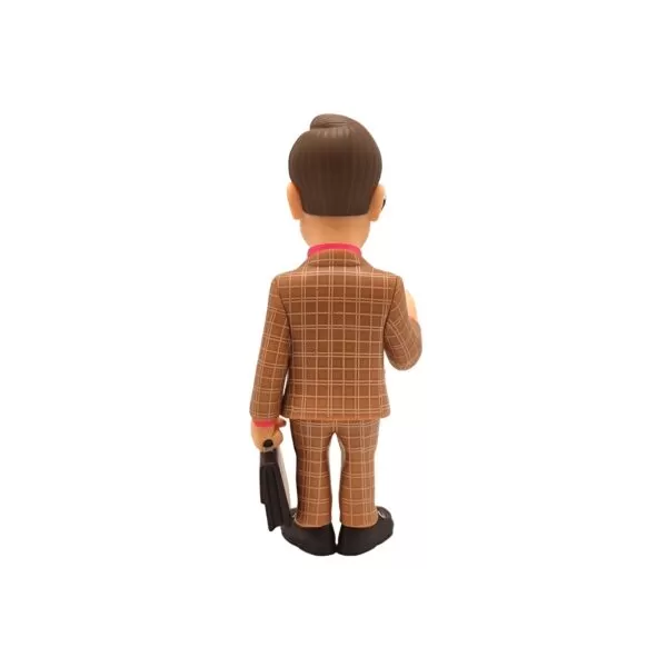 Back view of the Saul Goodman Minix Figurine, highlighting his signature look and posture.