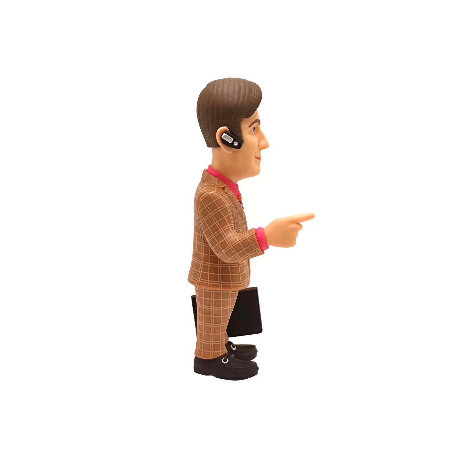 Alternate side view of the Saul Goodman Minix Figurine, offering a different angle of this infamous character.
